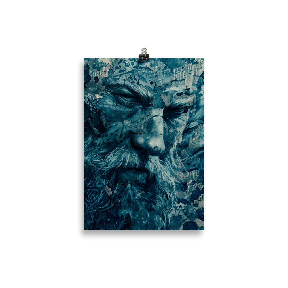 Jotun Ice Giant Viking Poster - DarkSongWear
