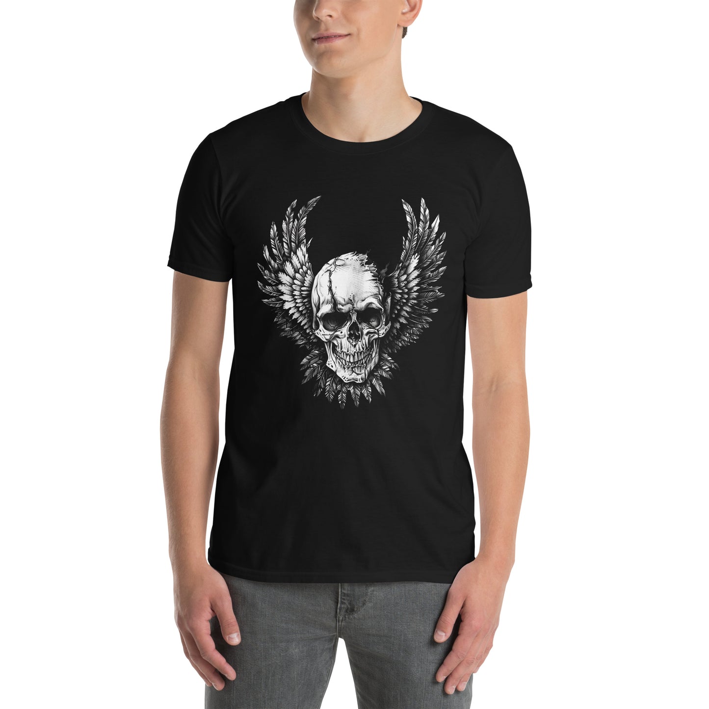 Feathered Winged Skull - DarkSongWear