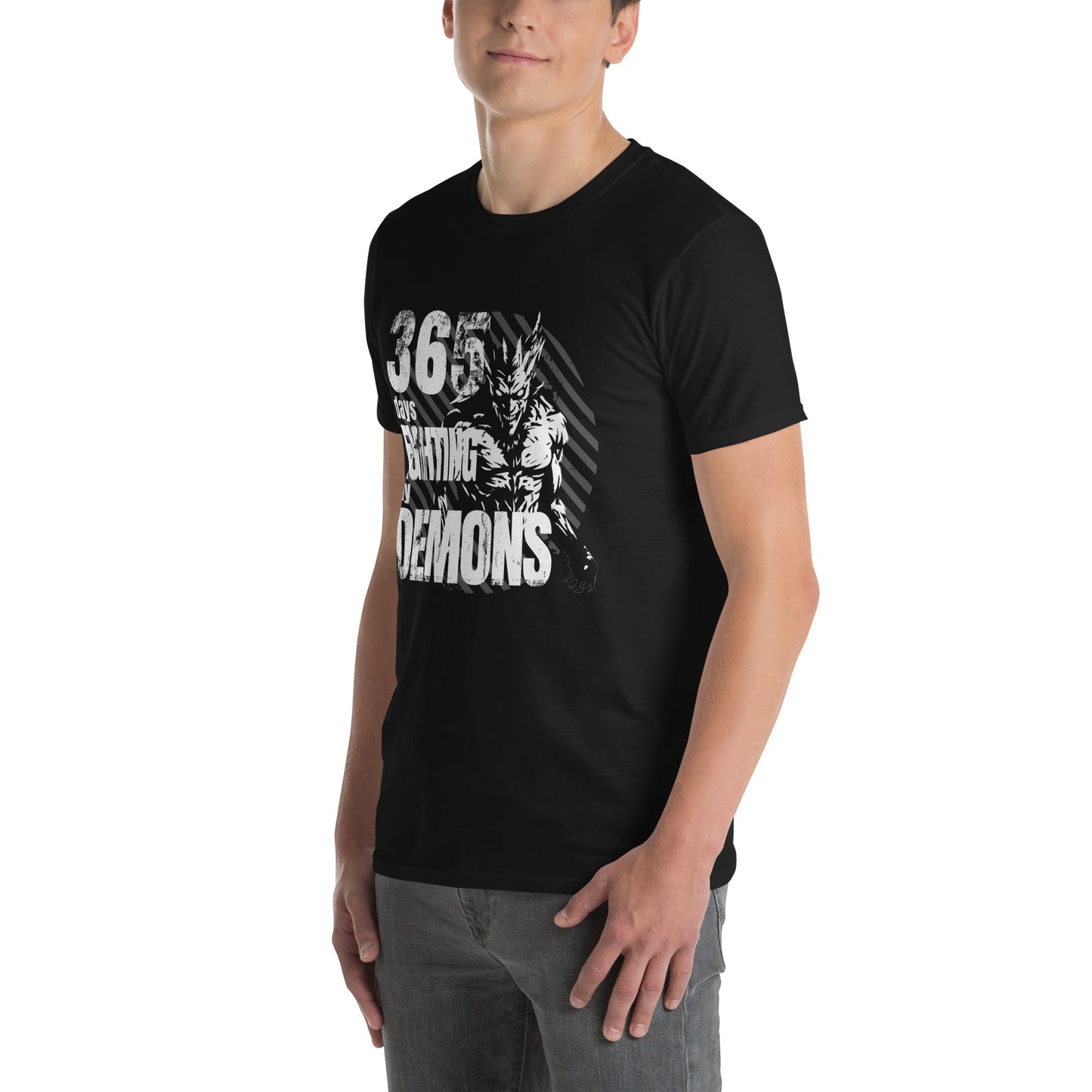 365 days fighting my Demons Short-Sleeve Unisex T-Shirt - DarkSongWear