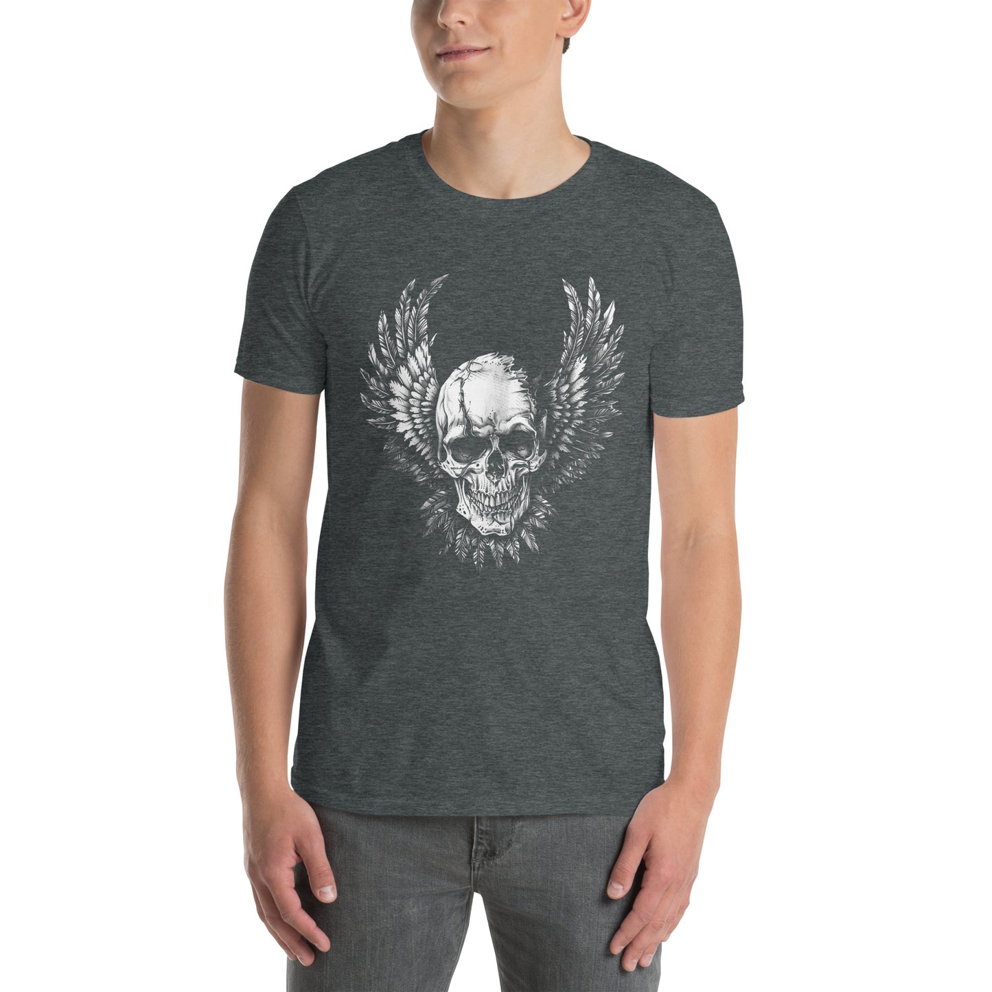 Feathered Winged Skull - DarkSongWear