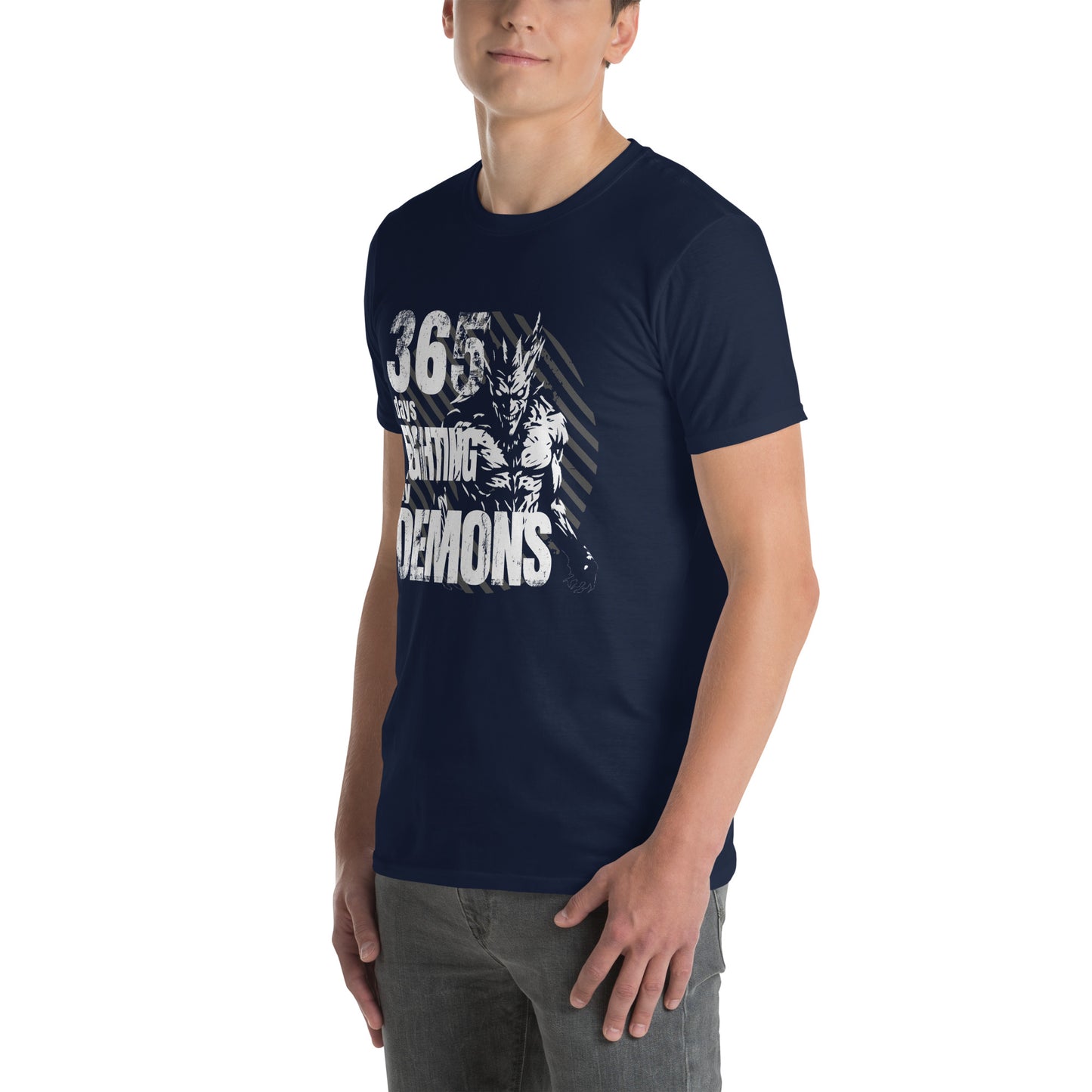 365 days fighting my Demons Short-Sleeve Unisex T-Shirt - DarkSongWear
