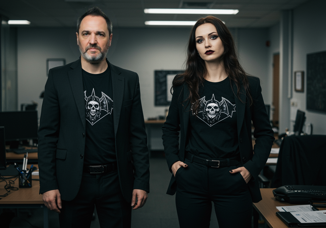 Camisetas negras góticas: más que una prenda, una declaración de identidad