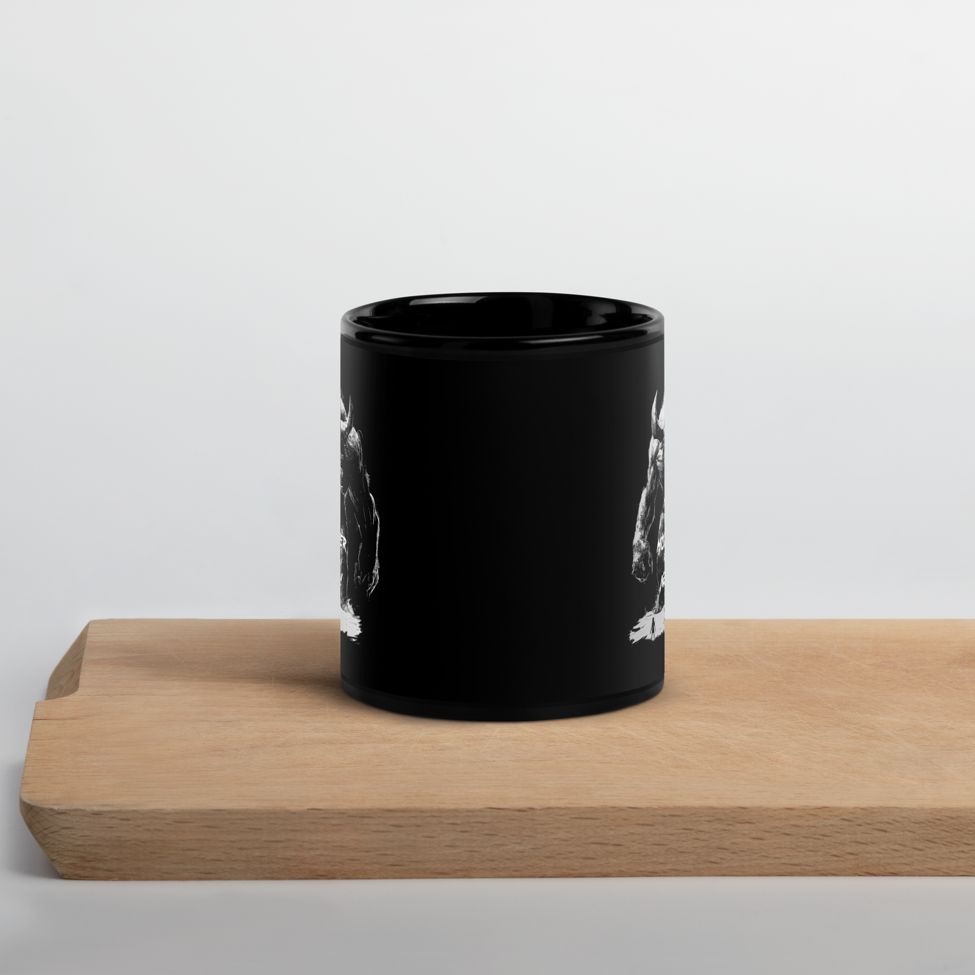 I'm not the Hero you Want. I'm the Monster you need Black Glossy Mug - DarkSongWear