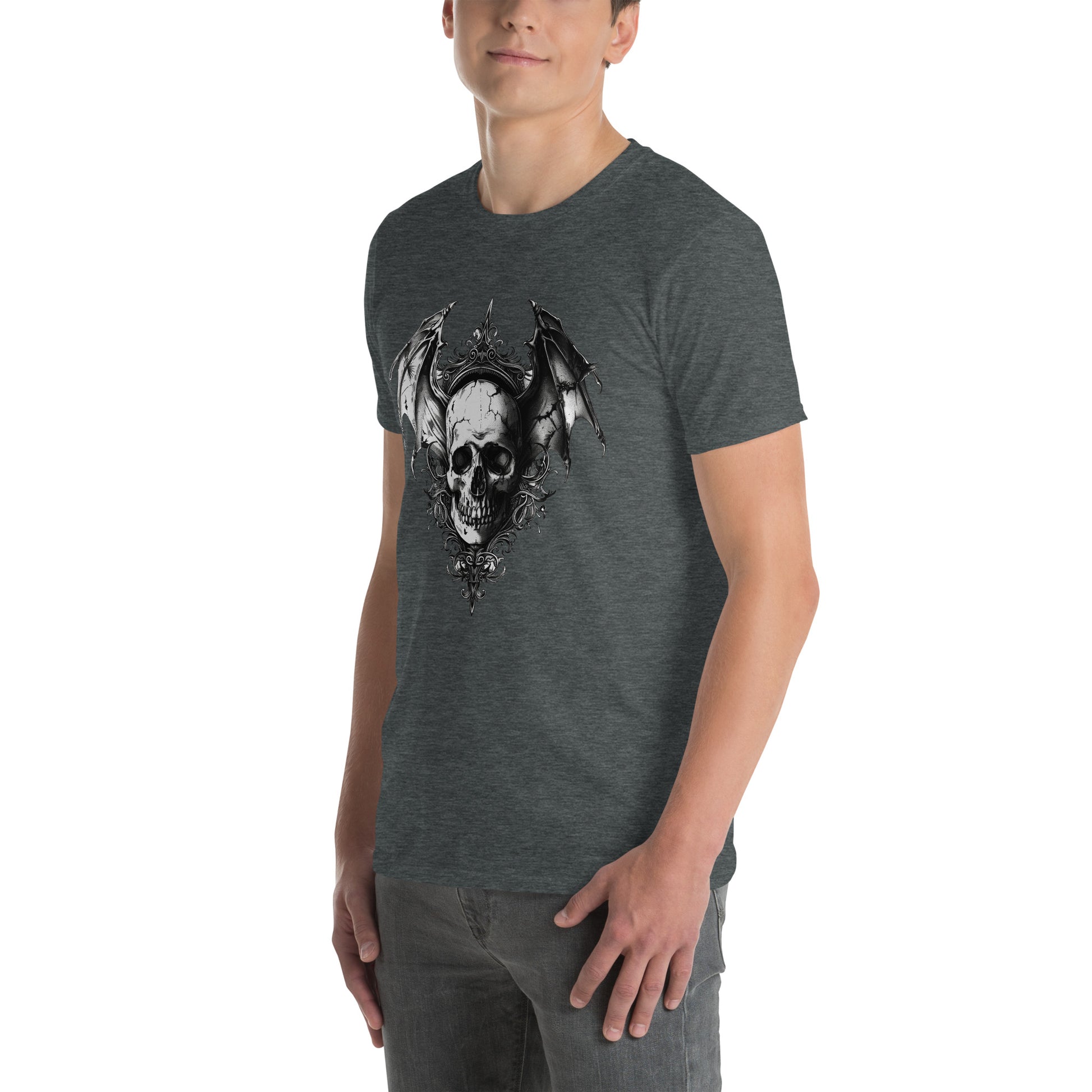 Gothic Bat Winged Skull - DarkSongWear