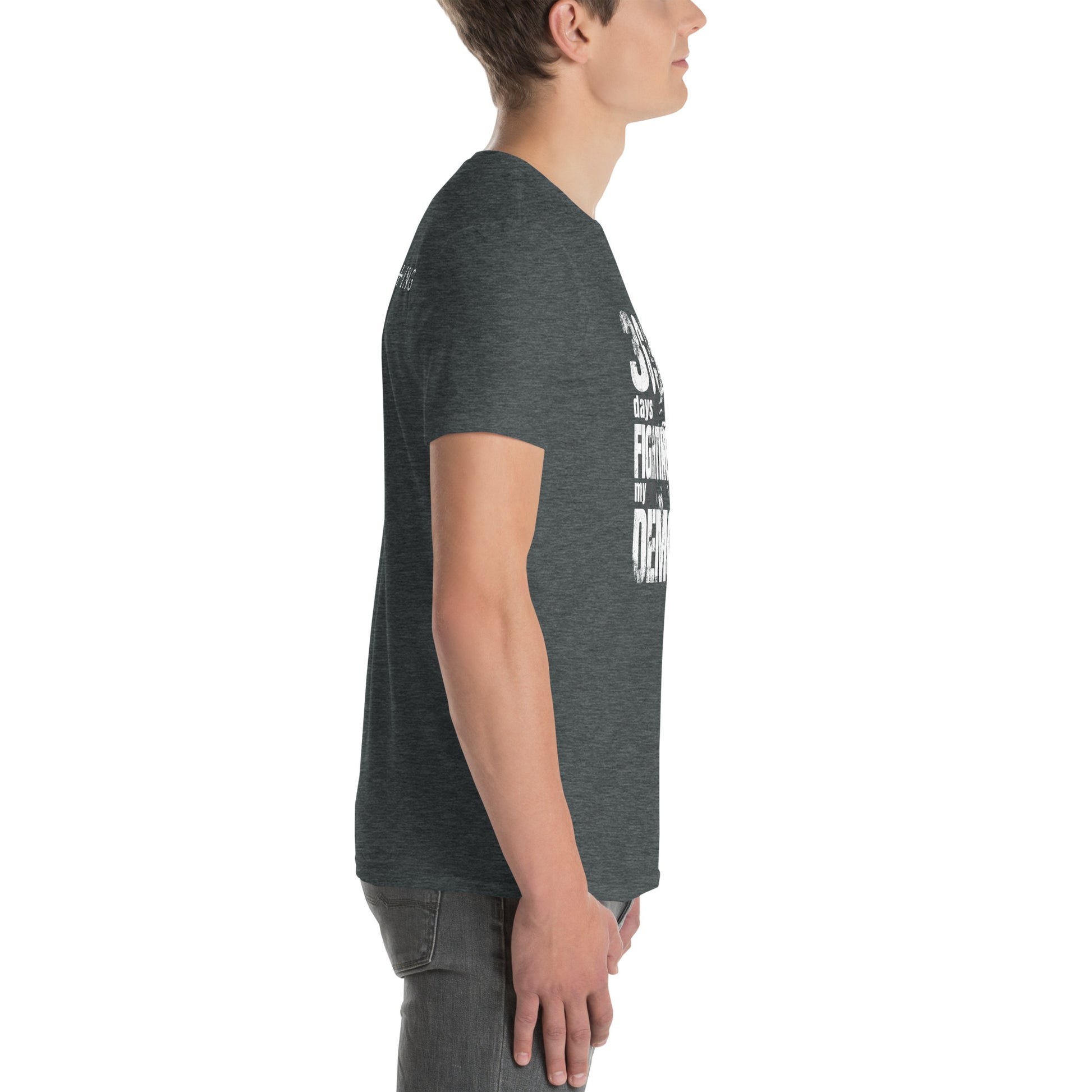 365 days fighting my Demons Short-Sleeve Unisex T-Shirt - DarkSongWear