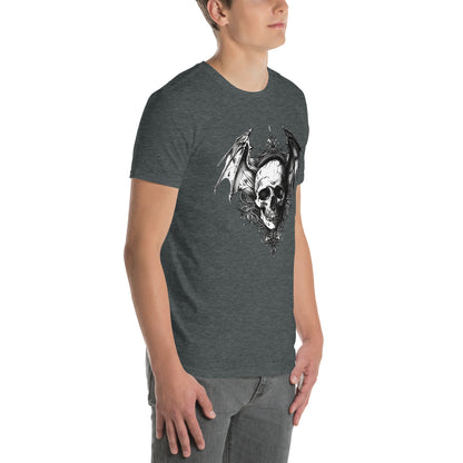 Gothic Bat Winged Skull - DarkSongWear