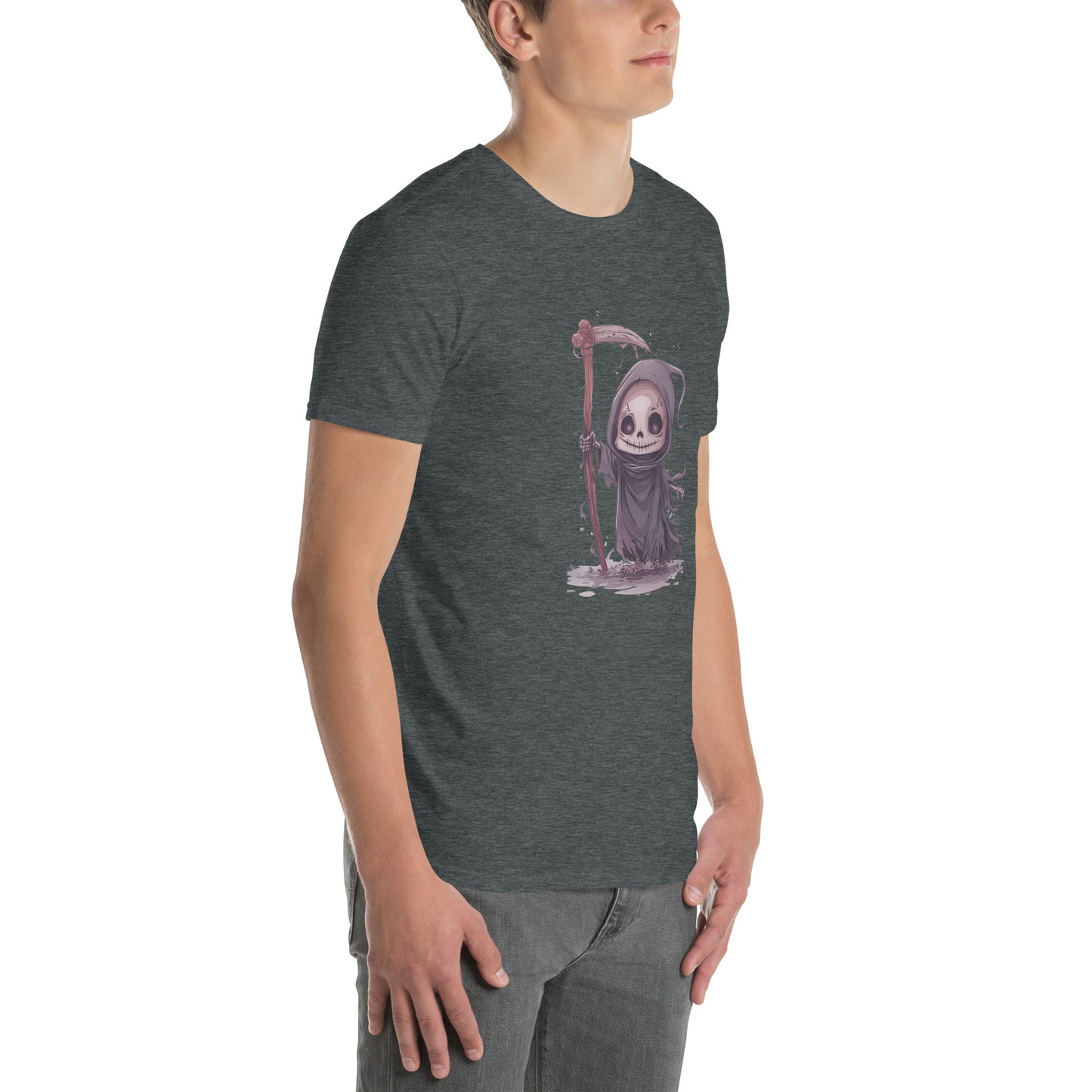Little Cute Reapper Short-Sleeve Unisex T-Shirt - DarkSongWear