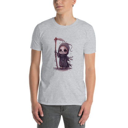 Little Cute Reapper Short-Sleeve Unisex T-Shirt - DarkSongWear