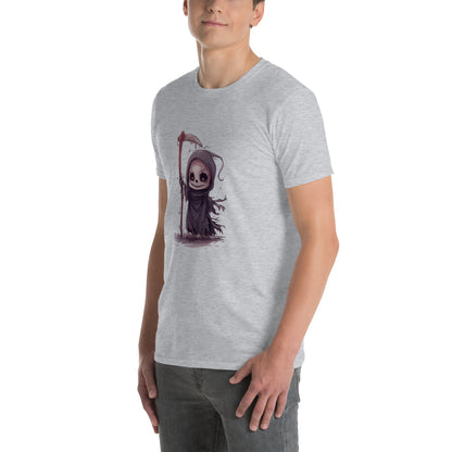 Little Cute Reapper Short-Sleeve Unisex T-Shirt - DarkSongWear