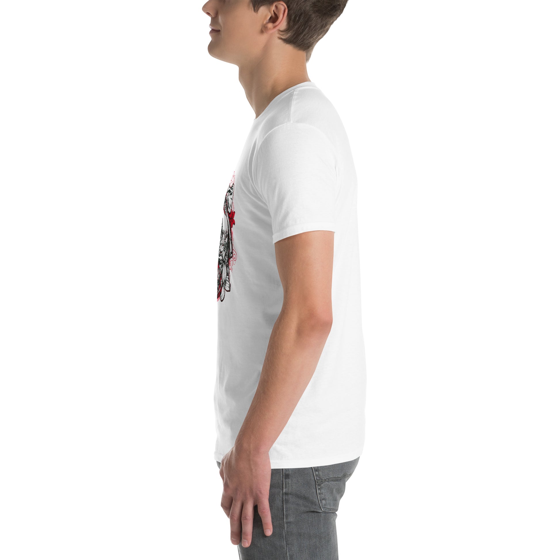Tempus Fugit White Short-Sleeve Unisex T-Shirt - DarkSongWear
