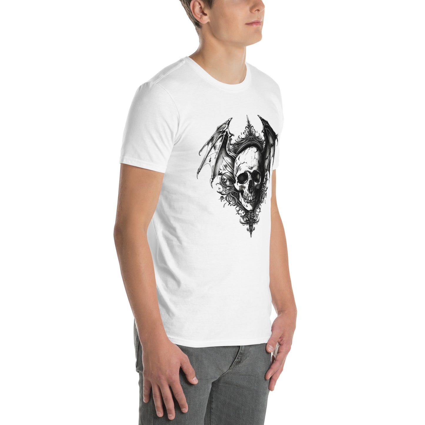 Gothic Bat Winged Skull - DarkSongWear