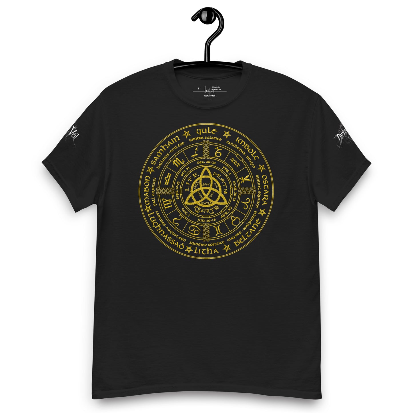 Wiccan Wheel of the Year camiseta Unisex