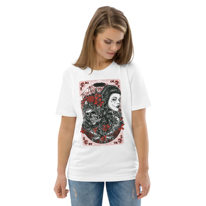 Dead Lover White Unisex organic cotton t-shirt - DarkSongWear