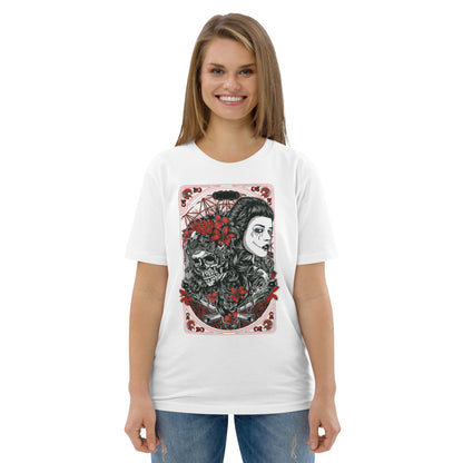 Dead Lover White Unisex organic cotton t-shirt - DarkSongWear