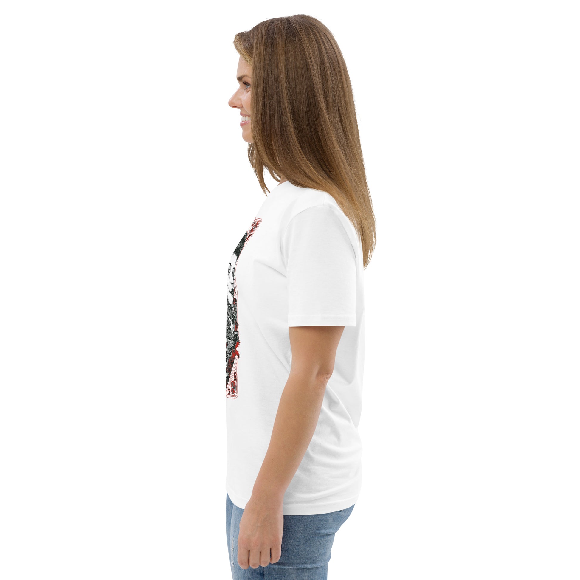 Dead Lover White Unisex organic cotton t-shirt - DarkSongWear