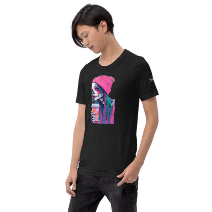 Coffee Girl DTF Unisex Short-Sleeve T-Shirt